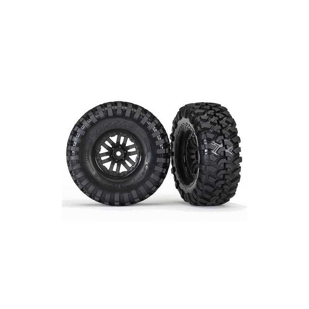 Traxxas Coppia gomme e cerchi montate Canyon Trail 1.9" (art. TXX8272)
