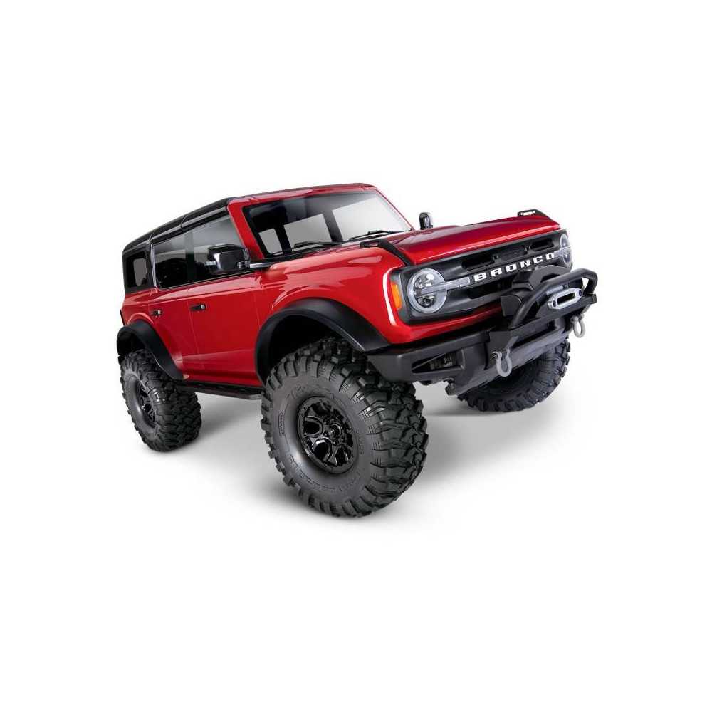 Traxxas Automodello TRX-4 New Ford Bronco 2021 Scale & Trail Crawler ROSSO (art. TXX92076-4-RED)