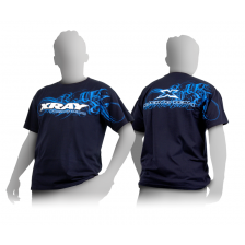 Xray Team NUOVA T-Shirt Blue scura Taglia L (art. 395013)