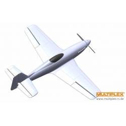 Multiplex Aeromodello elettrico FunRacer RR White Edition pronto per la RX (art. MP100519)