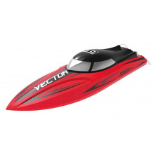 Volantex Rc Motoscafo Vector SR65 motore Brushed versione RTR Racing Boat Red (art. VOL79205BR)