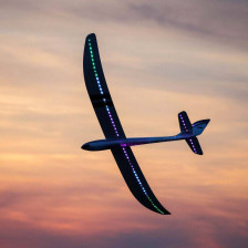 E-flite Motoveleggiatore Night Radian 2.0m BNF Basic con AS3X e SAFE Select (art. EFL36500)