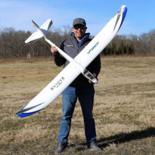 E-flite Motoveleggiatore Night Radian 2.0m BNF Basic con AS3X e SAFE Select (art. EFL36500)