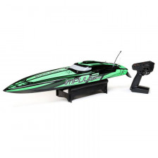 ProBoat Motoscafo Impulse 32" Brushless Deep-V RTR con Smart Technology Black/Green (art. PRB08037T1)