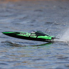 ProBoat Motoscafo Impulse 32" Brushless Deep-V RTR con Smart Technology Black/Green (art. PRB08037T1)
