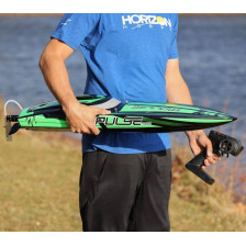 ProBoat Motoscafo Impulse 32" Brushless Deep-V RTR con Smart Technology Black/Green (art. PRB08037T1)