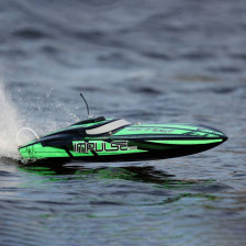 ProBoat Motoscafo Impulse 32" Brushless Deep-V RTR con Smart Technology Black/Green (art. PRB08037T1)