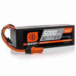 Spektrum Batteria Li-Po 3S 11,1V 5000mAh 100C Smart Hardcase con IC5 (art. SPMX50003S100H5)