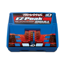 Traxxas Caricabatterie EZ Peak Dual 8Amp Ni-Mh / Li-Po con ID technology (art. TXX2972G)