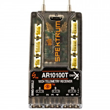 Spektrum Ricevente AR10100T DSMX 10 Ch Air Telemetry Receiver (art. SPMAR10100T)