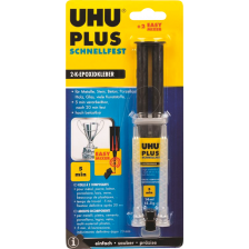 UHU PLUS Schnellfest 45655 Colla bicomponente 5 minuti 15,5gr con Easy Mixer (art. C9202)