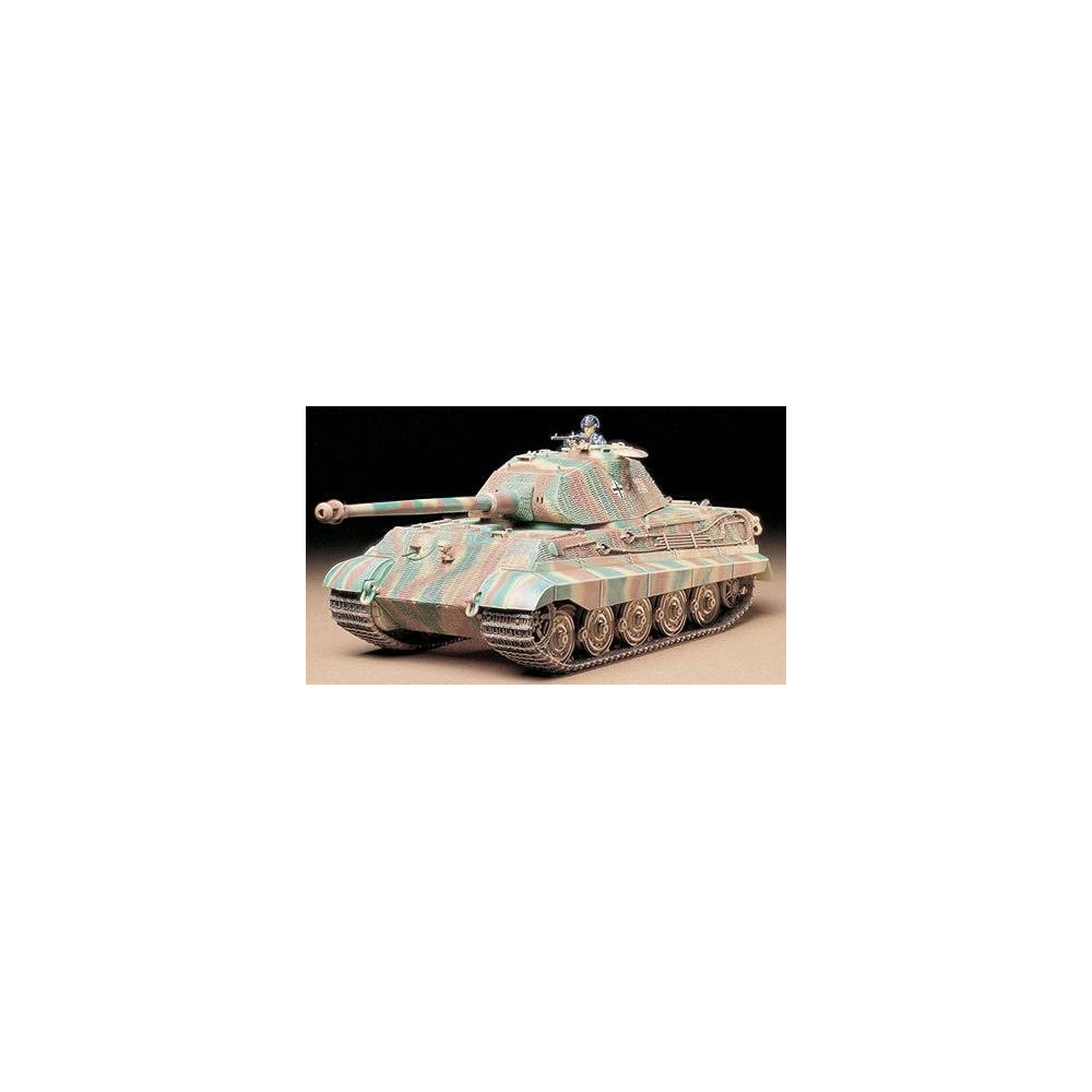 Tamiya Carro armato Panzerkampfwagen VI-B Tiger II King Tiger "Torretta Porsche" scala 1/35 kit di montaggio (art. TA35169)