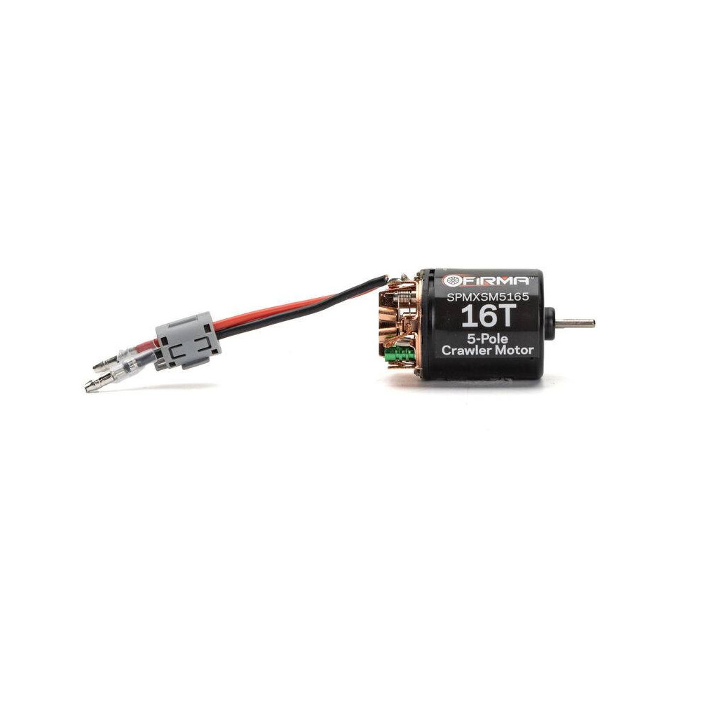 Spektrum Motore elettrico Firma Brushed Crawler Motor 16T ricostruibile 5 Poli (art. SPMXSM5165)
