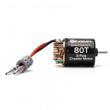 Spektrum Motore elettrico Firma Brushed Crawler Motor 80T ricostruibile 3 Poli (art. SPMXSM5803)