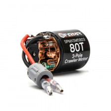Spektrum Motore elettrico Firma Brushed Crawler Motor 80T ricostruibile 3 Poli (art. SPMXSM5803)