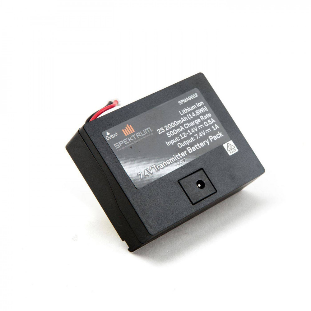 Spektrum Batteria Li-Ion 7,4V 2000mAh per DX6 (art. SPMA9602)