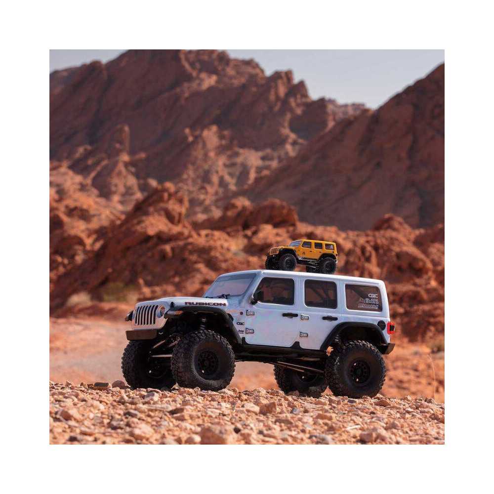 Axial Rock Crawler SCX6 Jeep JLU Wrangler scala 1/6 4WD versione RTR senza batterie Argento (art. AXI05000T2)