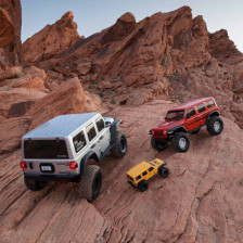 Axial Rock Crawler SCX6 Jeep JLU Wrangler scala 1/6 4WD versione RTR senza batterie Argento (art. AXI05000T2)