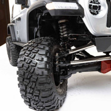 Axial Rock Crawler SCX6 Jeep JLU Wrangler scala 1/6 4WD versione RTR senza batterie Argento (art. AXI05000T2)