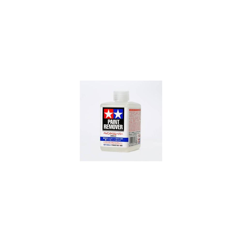 Tamiya Paint Remover per colori Acrilici e Spray 250ml (art. TA87183)