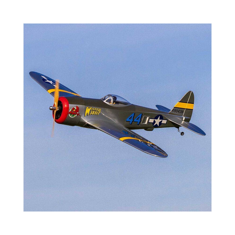 Hangar 9 Aeromodello Fun Scale P-47 Thunderbolt versione PNP apertura alare 1435mm (art. HAN3380)