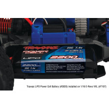 Traxxas Automodello E-REVO Brushless scala 1/16 4X4 VXL RTR TQI TSM Blu (art. TXX71076-3-BLUEX)