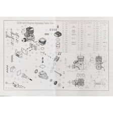 Pichler Motore NGH GT-35 a Benzina 2T con Accensione e Marmitta (art. C8766)