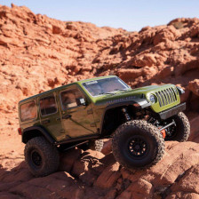 Axial Rock Crawler SCX6 Jeep JLU Wrangler scala 1/6 4WD versione RTR senza batterie Verde (art. AXI05000T1)