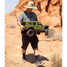 Axial Rock Crawler SCX6 Jeep JLU Wrangler scala 1/6 4WD versione RTR senza batterie Verde (art. AXI05000T1)