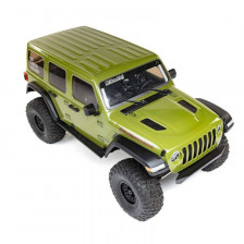 Axial Rock Crawler SCX6 Jeep JLU Wrangler scala 1/6 4WD versione RTR senza batterie Verde (art. AXI05000T1)