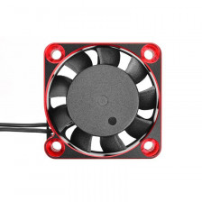 Team Corally Ventola raffreddamento Alluminio High Speed 30x30mm BEC colore Black / Red (art. COR53110-1)
