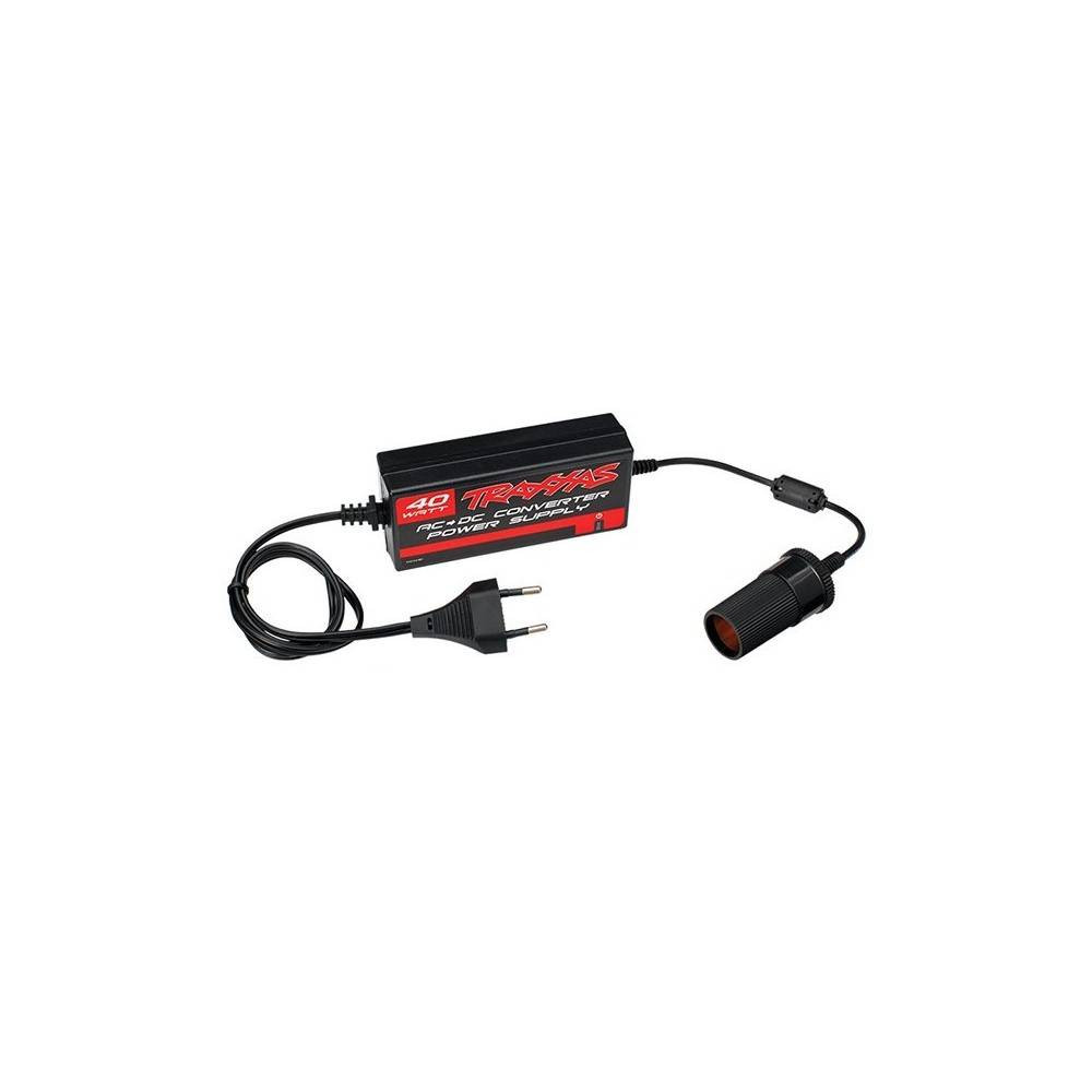 Traxxas Alimentatore da 220V AC a 12V DC 40W per caricatore TXX2975 (art. TXX2976G)