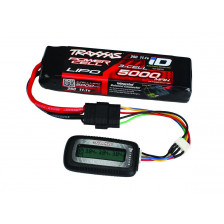 Traxxas Lipo Checker per controllo voltaggio batterie e bilanciatore 2-6S (art. TXX2968)