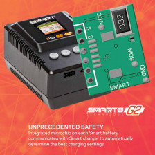 Spektrum Carica batteria Smart S155 G2 AC 220V per Li-Po 1-4S 1x55W (art. SPMXC2050I)