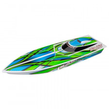 Traxxas Motoscafo monocarena Blast RTR High-Performance Electric RC Boat Verde (art. TXX38104-1)