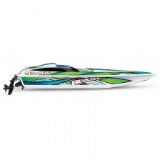 Traxxas Motoscafo monocarena Blast RTR High-Performance Electric RC Boat Verde (art. TXX38104-1)