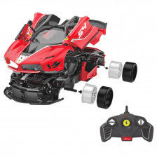 Jamara Ferrari FXX K Evo scala 1/18 radio 2,4GHz in kit di costruzione colore rossa (art. 403115)