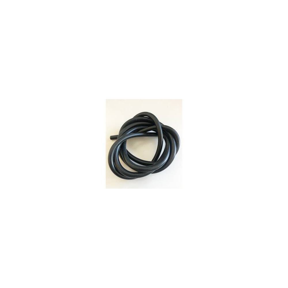 Jet's Tubo al silicone NERO 1 metro per miscela glow foro 2,5mm x esterno 5,5mm (art. TSFN)