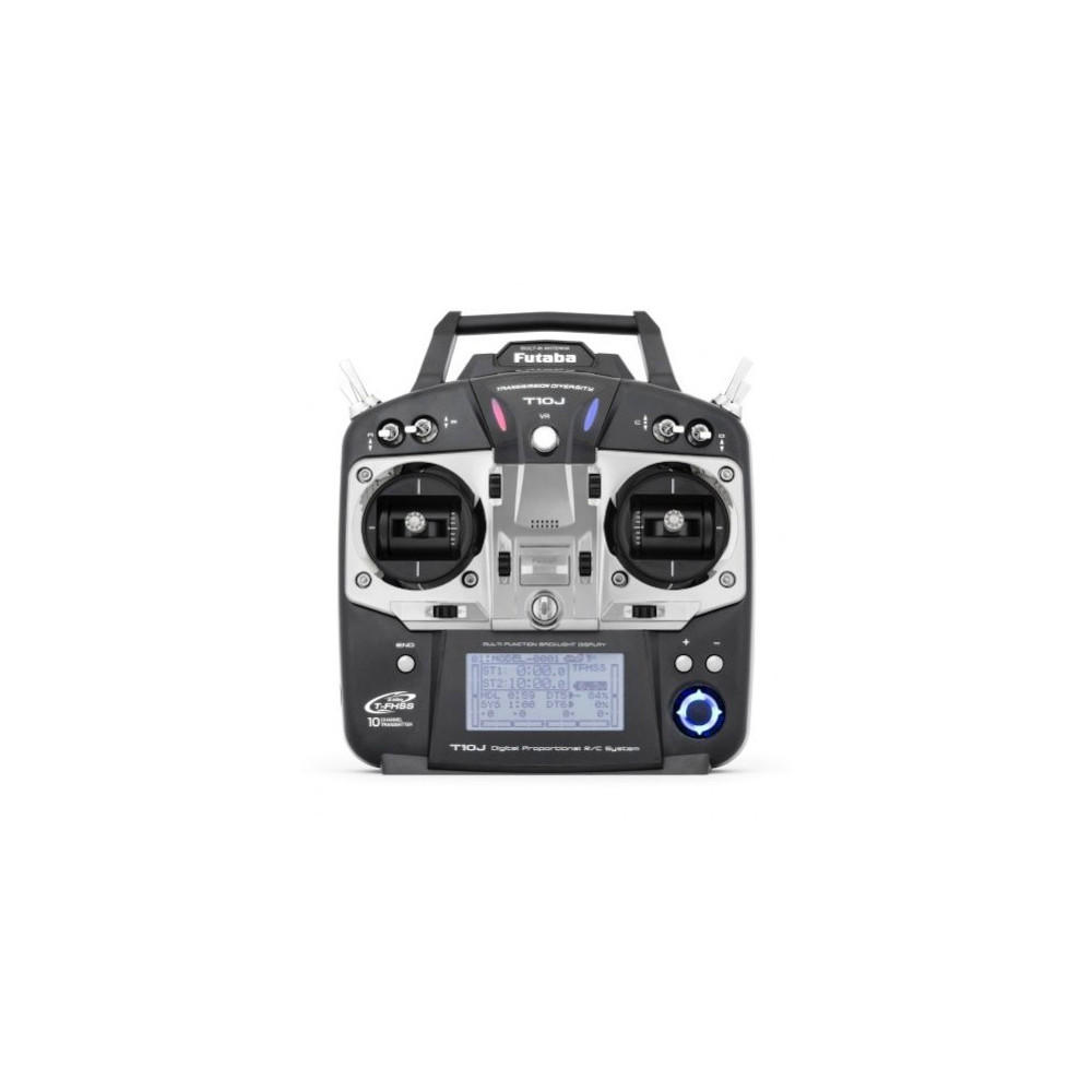 Futaba Radiocomando T10J Mode 2 con Ricevente R3008SB 2,4GHz T-FHSS DRY (art. FU1110B)