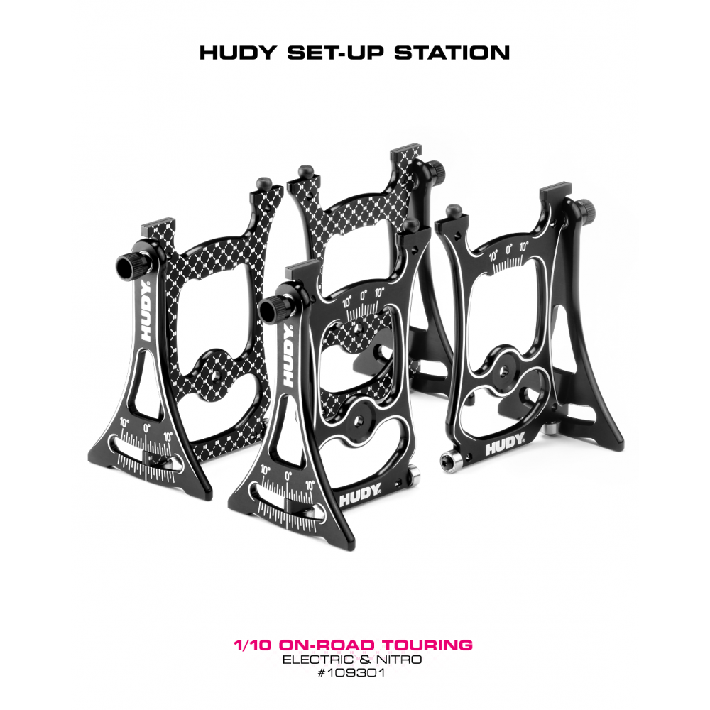 Hudy Set-Up Station For 1/10 Touring Cars (art. 109301)