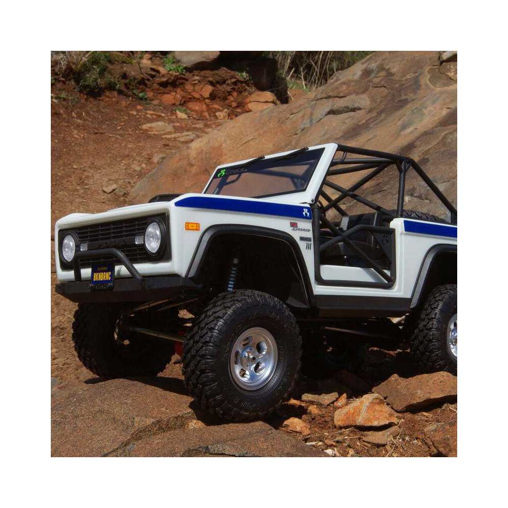Axial Automodello SCX10 III Early Ford Bronco 4WD RTR scala 1/10 Bianco (art. AXI03014BT2)