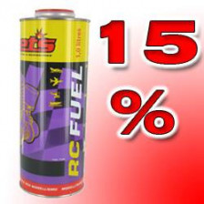 Jet's Latta miscela 1 litro Pro 67-18-15 per elicotteri 15% nitro (art. P250)