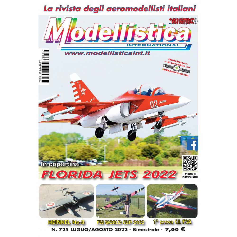 Modellistica Rivista di modellismo numero 728 Luglio / Agosto 2022 Bimestrale