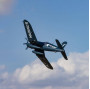 E-flite Aeromodello elettrico F4U-4 Corsair 1200mm BNF Basic con AS3X e SAFE Select (art. EFL18550)