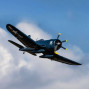 E-flite Aeromodello elettrico F4U-4 Corsair 1200mm BNF Basic con AS3X e SAFE Select (art. EFL18550)