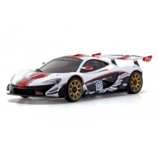 Kyosho Carrozzeria Autoscale McLaren P1 GTR White-Red per MR-03 W-MM (art. MZP235WR)