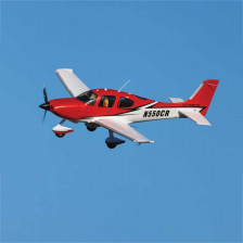 E-flite Aeromodello elettrico Cirrus SR22T 1500mm BNF Basic con Smart, AS3X e SAFE Select (art. EFL15950)