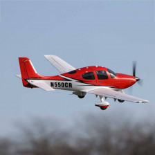 E-flite Aeromodello elettrico Cirrus SR22T 1500mm BNF Basic con Smart, AS3X e SAFE Select (art. EFL15950)