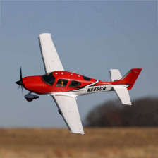 E-flite Aeromodello elettrico Cirrus SR22T 1500mm BNF Basic con Smart, AS3X e SAFE Select (art. EFL15950)