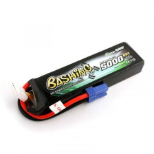 Gens ACE Batteria Lipo 3S 11,1v 5000mAh 60C Bashing Series connettore EC5 137x41x24mm (art. GE3-5000-3C5S)
